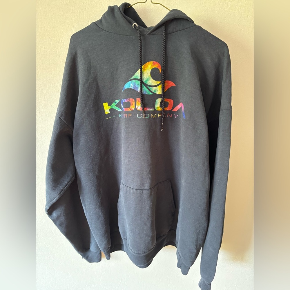 Koloa Surf Company faded black Hoodie XL